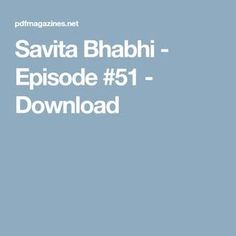 free savita bhabhi episode 51 in hindi